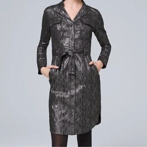 Snake print shirt dress NWT White House Black Market
